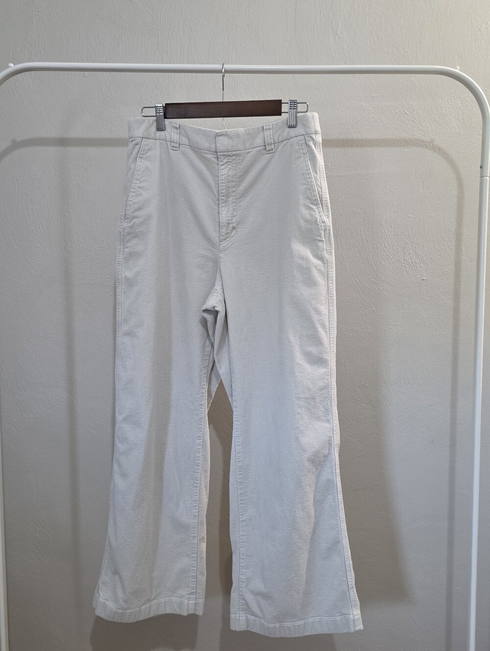 Uniqlo x Comptoir Des Cotonniers Corduroy Wide Leg Pants Cream L
